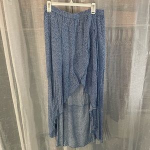 High low skirt